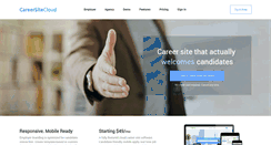 Desktop Screenshot of careersitecloud.com